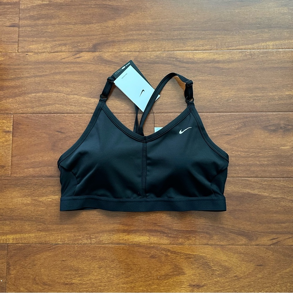 Nike Women's Dri-FIT Indy Light-Support Padded V-Neck Sports Bra Extra LARGE